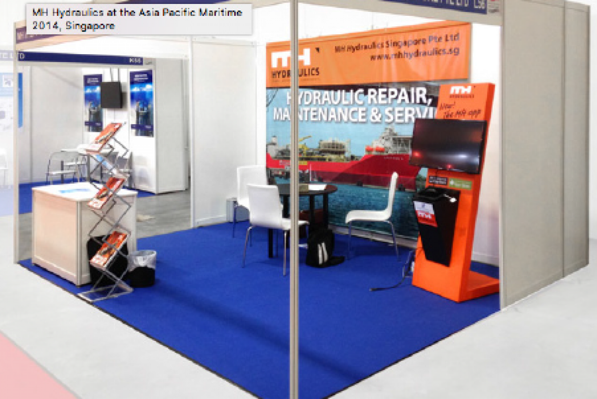 MH Hydraulics at the Asia Pacific Maritime 2014, Singapore MH Hydraulics at the Asia Pacific Maritime 2014, Singapore